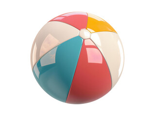 beach ball isolated	
