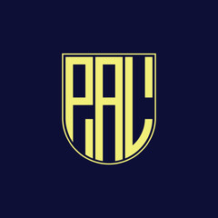 pal letter logo design