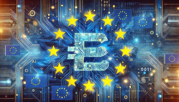 Euro Symbol in European Digital Network