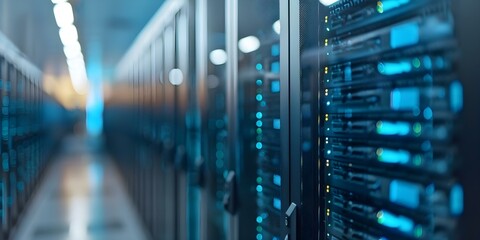 Optimizing Server Performance Monitoring and Analyzing Hardware and Network. Concept Server Performance, Hardware Analysis, Network Monitoring, Optimization