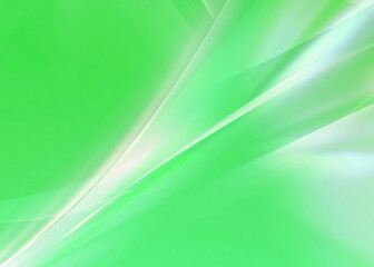 Abstract neon green background with soft white waves. Neon green background with white curved wavy lines with copy space for text