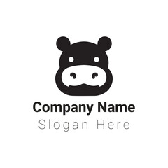 Hippopotamus Vector Design, Illustration