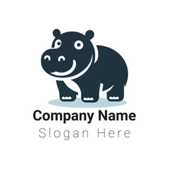 Hippopotamus Vector Design, Illustration