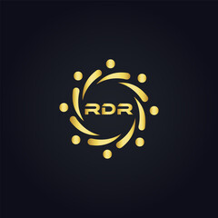  RDR logo. R D R design. White RDR letter. RDR, R D R letter logo design. Initial letter RDR linked circle uppercase monogram logo. R D R letter logo vector design. top logo, Most Recent, Featured,