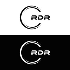  RDR logo. R D R design. White RDR letter. RDR, R D R letter logo design. Initial letter RDR linked circle uppercase monogram logo. R D R letter logo vector design. top logo, Most Recent, Featured,