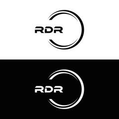  RDR logo. R D R design. White RDR letter. RDR, R D R letter logo design. Initial letter RDR linked circle uppercase monogram logo. R D R letter logo vector design. top logo, Most Recent, Featured,