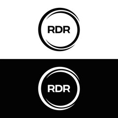  RDR logo. R D R design. White RDR letter. RDR, R D R letter logo design. Initial letter RDR linked circle uppercase monogram logo. R D R letter logo vector design. top logo, Most Recent, Featured,