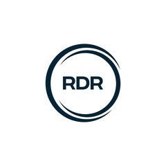  RDR logo. R D R design. White RDR letter. RDR, R D R letter logo design. Initial letter RDR linked circle uppercase monogram logo. R D R letter logo vector design. top logo, Most Recent, Featured,