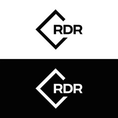  RDR logo. R D R design. White RDR letter. RDR, R D R letter logo design. Initial letter RDR linked circle uppercase monogram logo. R D R letter logo vector design. top logo, Most Recent, Featured,