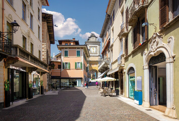 Fototapeta premium Salò; Lago di Garda;
