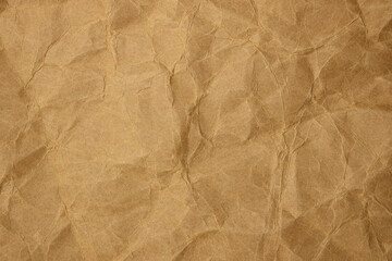 brown paper craft crumpled texture background