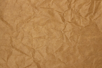 brown paper craft crumpled texture background