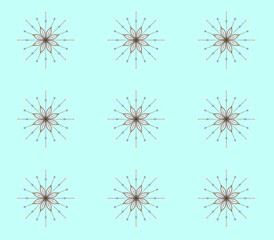 Geometric Starburst Array