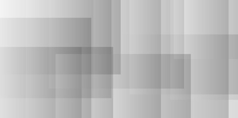 Abstract background with squares. Abstract minimal geometric white and gray light background design. white transparent material in triangle diamond and squares shapes in random geometric pattern.