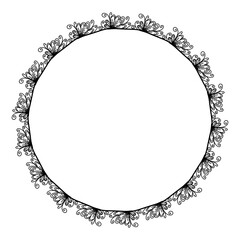 Classic vintage design with black circle frame. Perfect for photos, icons, logos, banners, greeting cards, websites, advertisements