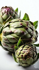 Fototapeta premium artichoke isolated on white background