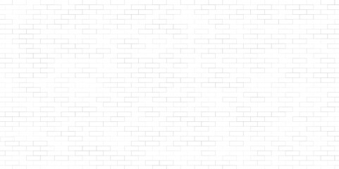 White brick wall background. bricks pattern. seamless brick wall.