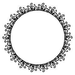 Classic vintage design with black circle frame. Perfect for photos, icons, logos, banners, greeting cards, websites, advertisements