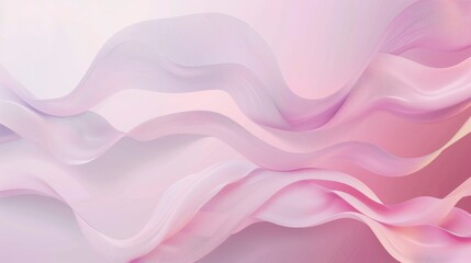 Abstract Pink Wave Background