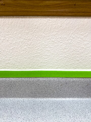 Fototapeta premium Close-Up of Masking Tape and Countertop Edge During Home Renovation