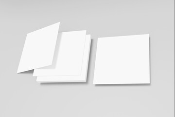 Business card leaning against stack of cards