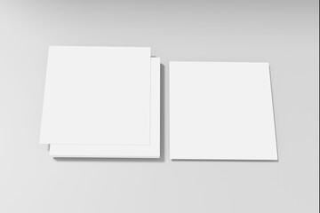 Business card leaning against stack of cards