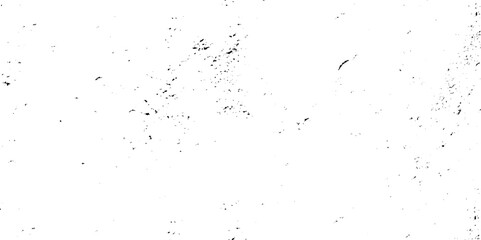 Scattered black stains and scratches on a white wall surface. Abstract vector noise. Small particles of debris and dust