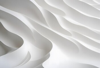 Grey-white abstract background paper shine and layer element vector for presentation design. Suit for business, corporate, institution, party, festive, seminar, and talks