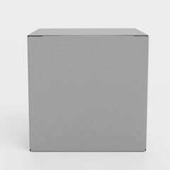 Naklejka premium Realistic 3D Render of Paper Box