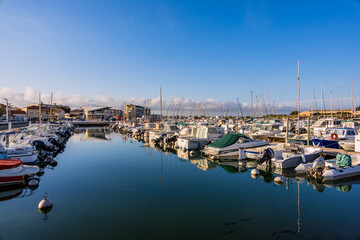 Le port de plaisance de Valras Plage