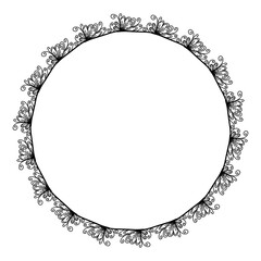 Classic vintage design with black circle frame. Perfect for photos, icons, logos, banners, greeting cards, websites, advertisements