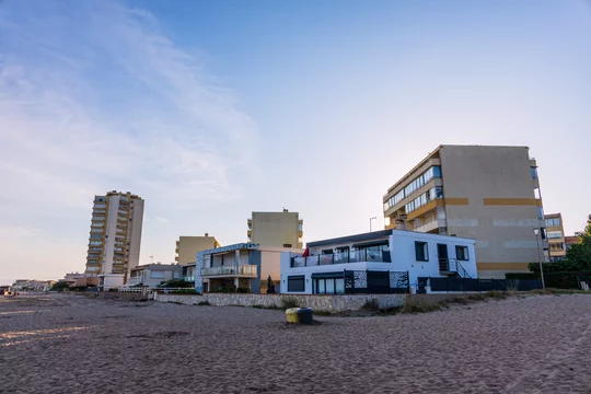 Dans les rue de Valras Plage