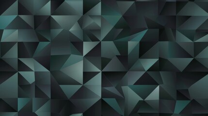 Obraz premium dark grey and jade seamless, geometric design with a subtle gradient in the background 