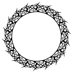 Classic vintage design with black circle frame. Perfect for photos, icons, logos, banners, greeting cards, websites, advertisements