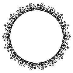 Classic vintage design with black circle frame. Perfect for photos, icons, logos, banners, greeting cards, websites, advertisements