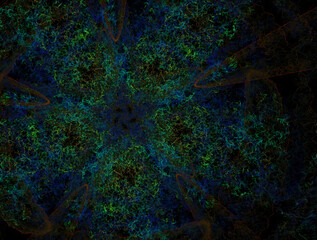 Imaginatory fractal abstract background Image