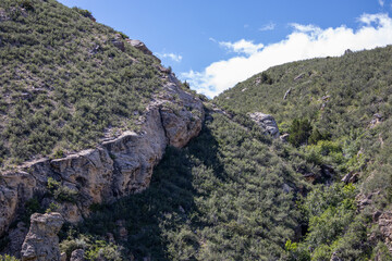 view from the top of the mountain