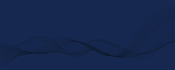 Abstract blue background with waves