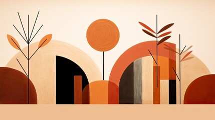 Naklejka premium illustration of an background