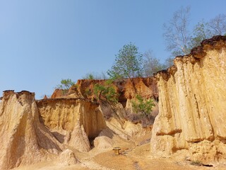 formations in the desert