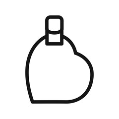 Love Elixir icon Black line art vector