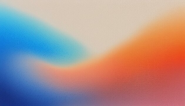Gradient Orange and blue liquid Background