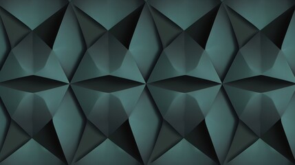 dark grey and jade seamless, geometric design with a subtle gradient in the background 