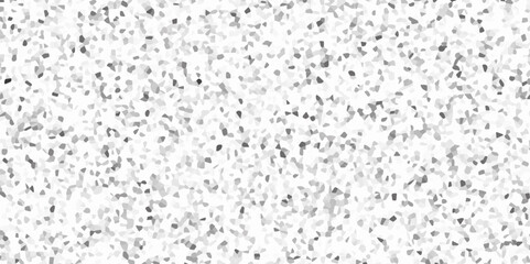 Terrazzo flooring consists of chips of marble texture. quartz surface white, black for bathroom or kitchen countertop. white paper texture background. rock stone marble backdrop textured illustration.