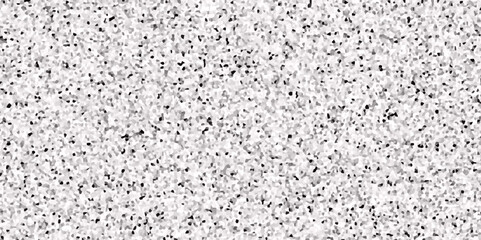 Terrazzo flooring consists of chips of marble texture. quartz surface white, black for bathroom or kitchen countertop. white paper texture background. rock stone marble backdrop textured illustration.