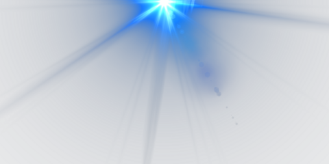 Glow effect. Star sparkles on a transparent background. Light Effects,  lens flares, Sun flash with rays or spotlight and bokeh. Glow flare light effect.
