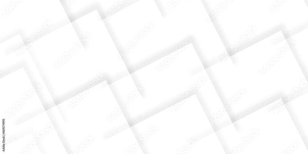 Poster abstract modern white and gray pattern geometric luxury gradient line background random square shape