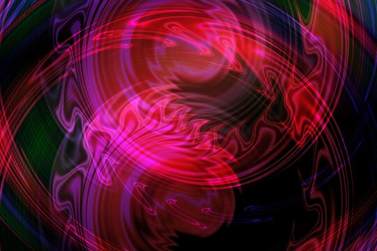 Abstract background with a red seal pattern 