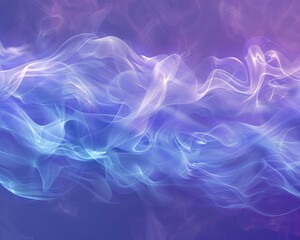 Obraz premium Abstract purple and blue smoke background.