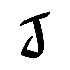 Graffiti tagging alphabet and number